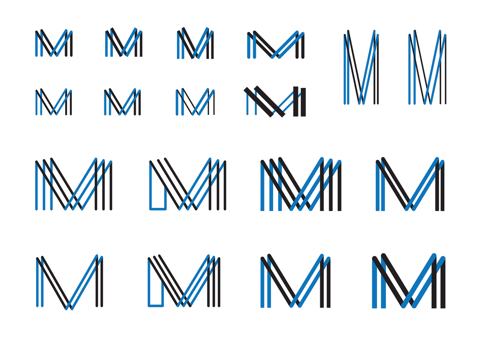 Originally proposed as a modular logo that can adapt into varied physical spaces.