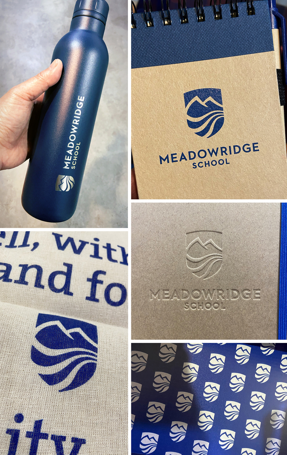 35th Anniversary alumni gift box including brushed metal water bottle, notebooks, canvas tote bag and wrapping paper 35th Anniversary alumni gift box including brushed metal water bottle, notebooks, canvas tote bag and wrapping paper